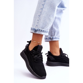 Női felbújós tornacipő Big Star LL274711 fekete 2