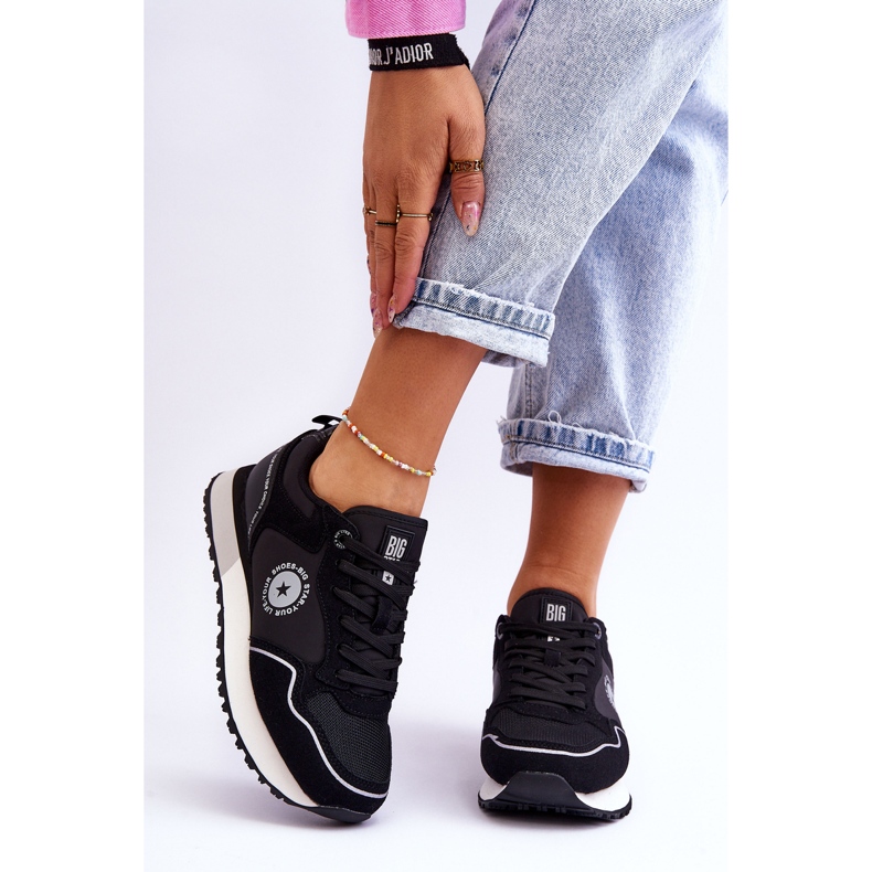 Női tornacipő Memory Foam System Big Star LL274541 Fekete 1