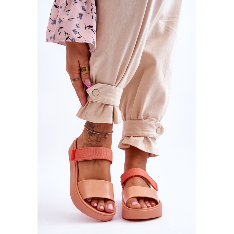 Vegán tépőzáras szandál ZAXY HH285283 narancs narancssárga 1