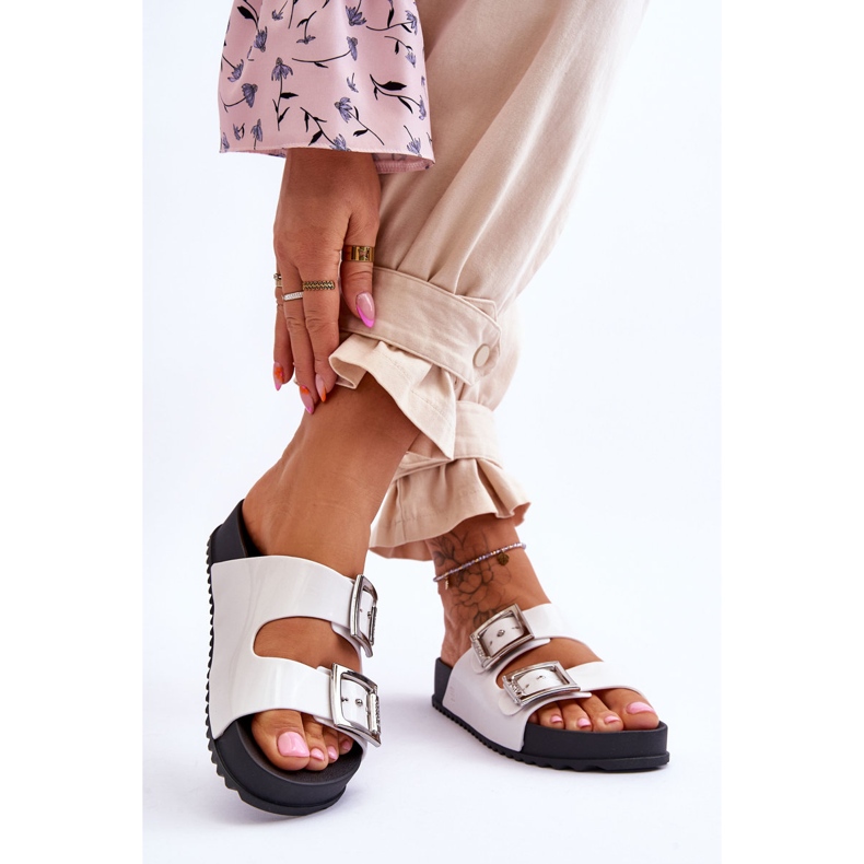 Női sima papucs ZAXY HH285159 fehér 2