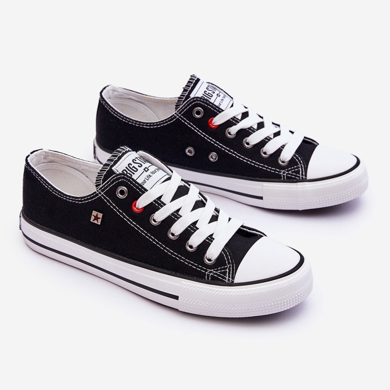 Női tornacipő Big Star T274023 fekete 2