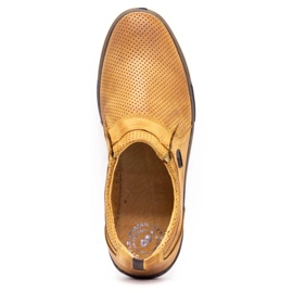 Polbut Férfi cipő bőr 362 Per piros sokszínű narancssárga 2