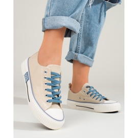 Női bézs Shelovet tornacipő 1