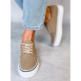 BM Ming Khaki női tornacipő bézs 2