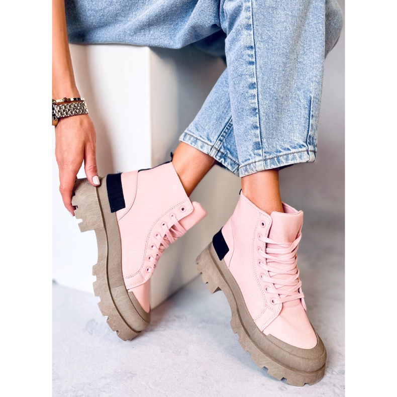 Pink Felve Pink trekking tornacipő rózsaszín 1