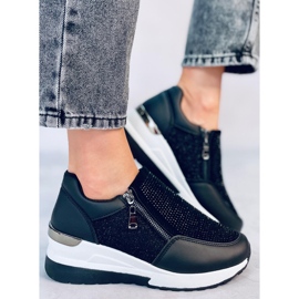 Atwood Black wedge tornacipő fekete 2