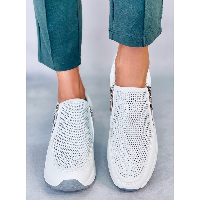 BM Atwood White Wedge tornacipő fehér 1