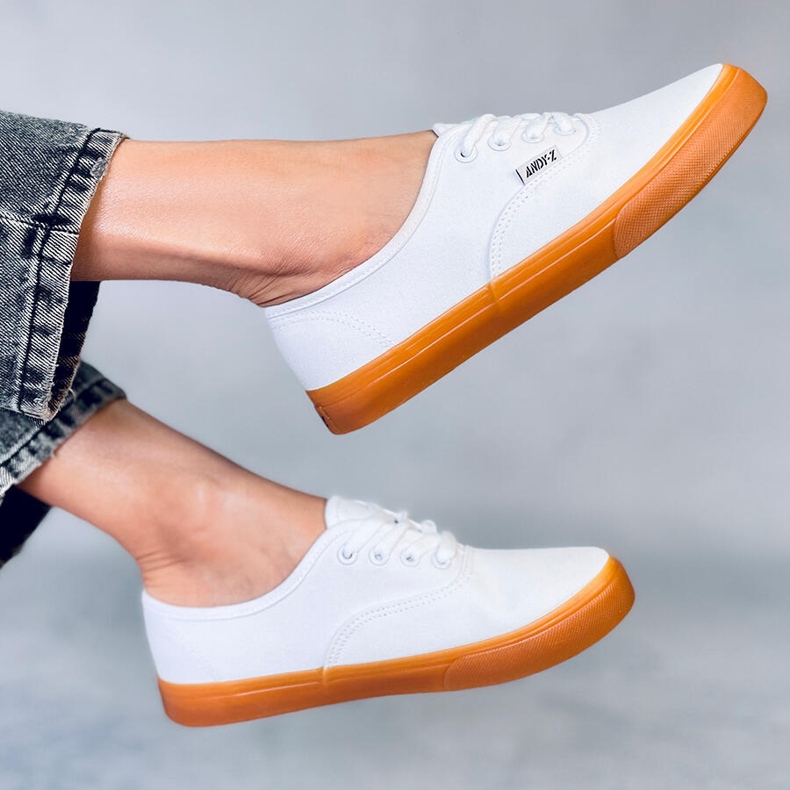 Werde White vászon női tornacipő fehér 1