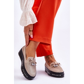 S.Barski Fényes arany Raven női felbújós bőr tornacipő aranysárga 2 S.Barski Fényes arany Raven női felbújós bőr tornacipő aranysárga 2