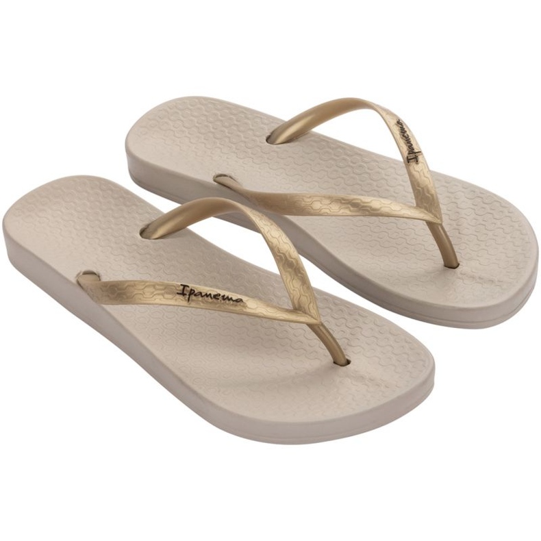 Ipanema Anat Tan Fem Flip Flops W 81030-23097 bézs aranysárga 1