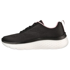 Skechers Go Walk Hyper Burst cipő W 124578-BKPK fekete 1 Skechers Go Walk Hyper Burst cipő W 124578-BKPK fekete 1