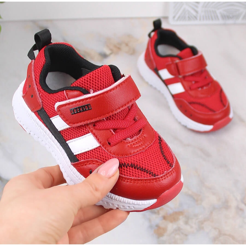 Atletico Gyerek sportcipő tépőzáras piros AbcKids B933104083 1