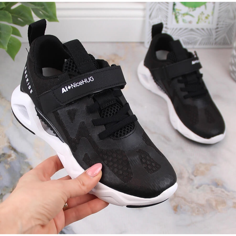 Atletico Gyermek sportcipő fekete tépőzárral AbcKids B022302001 1