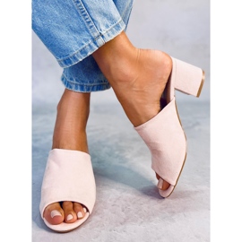 Alessia Pink magas sarkú papucs rózsaszín 1