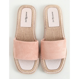 Daniels Pink női velúr papucs rózsaszín 1 Daniels Pink női velúr papucs rózsaszín 1