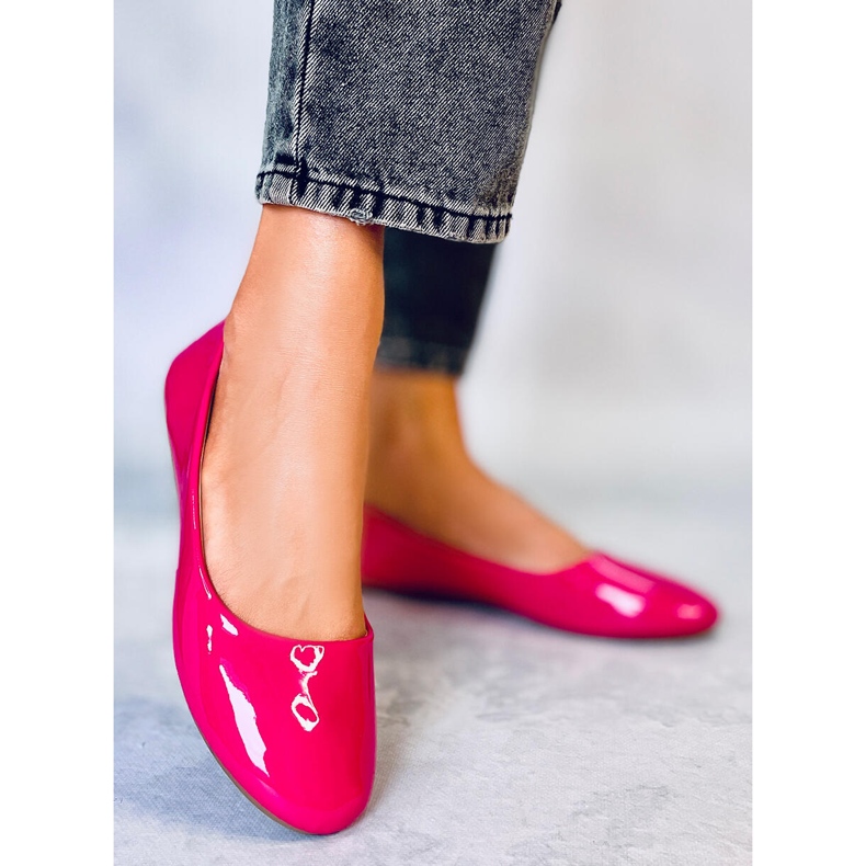 Cargil Fuchsia lakkozott balerinák rózsaszín 1 Cargil Fuchsia lakkozott balerinák rózsaszín 1