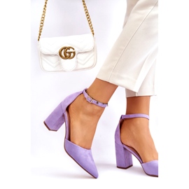 Seastar Lila Lexie Suede sarokpumpák 3