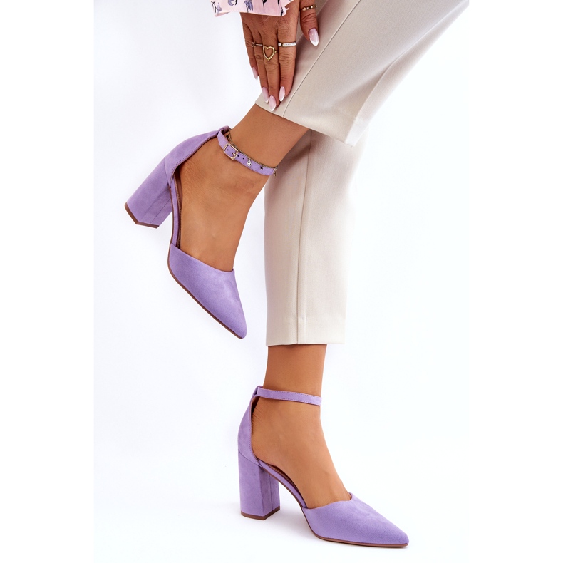 Seastar Lila Lexie Suede sarokpumpák 1