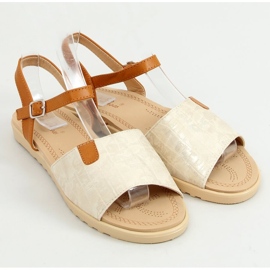 BM Barnes Gold női szandál aranysárga 2