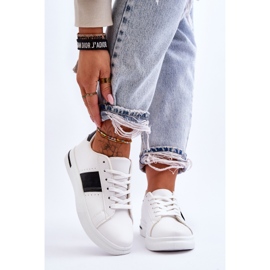 PG1 Női sportplatform cipők, fehér és fekete Soris 1