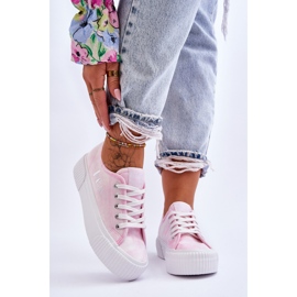Platform tornacipő Lee Cooper LCW-23-31-1781L Pink rózsaszín 1