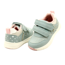 Evento Lányok sportcipője a tépőzáras 23DZ23-5917 kékhez 4