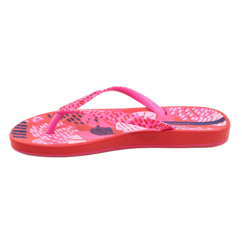 Női flip-flop Ipanema Anat Nature VII FEM 83325 AI822 piros és rózsaszín 2