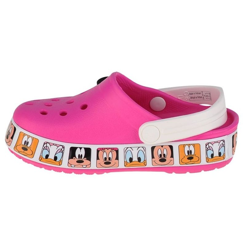 Crocs Fl Minnie Mouse Band Clog T Jr 207720-6QQ rózsaszín 1 Crocs Fl Minnie Mouse Band Clog T Jr 207720-6QQ rózsaszín 1
