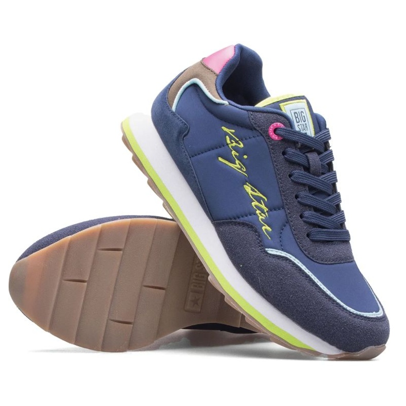 Big Star Boots W LL274517 kék 1