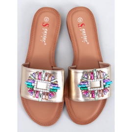 BM Lowell Gold színű kő csúszdák aranysárga 1