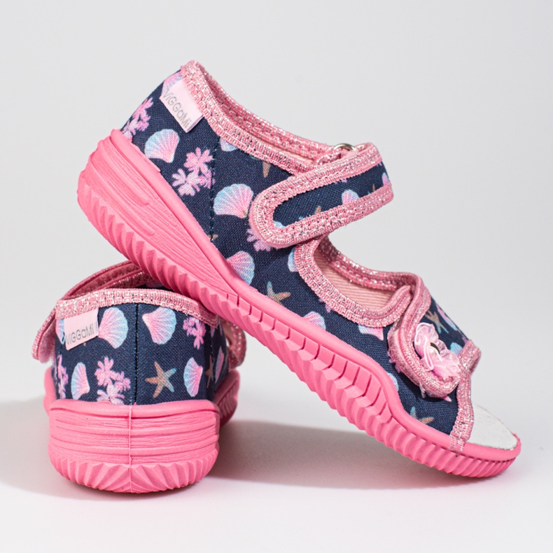 Arielka Viggami rózsaszín papucs lányoknak 1 Arielka Viggami rózsaszín papucs lányoknak 1