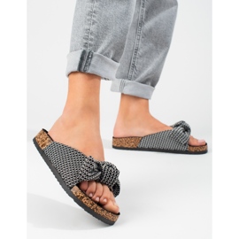 Vinceza masni papucs fekete 2