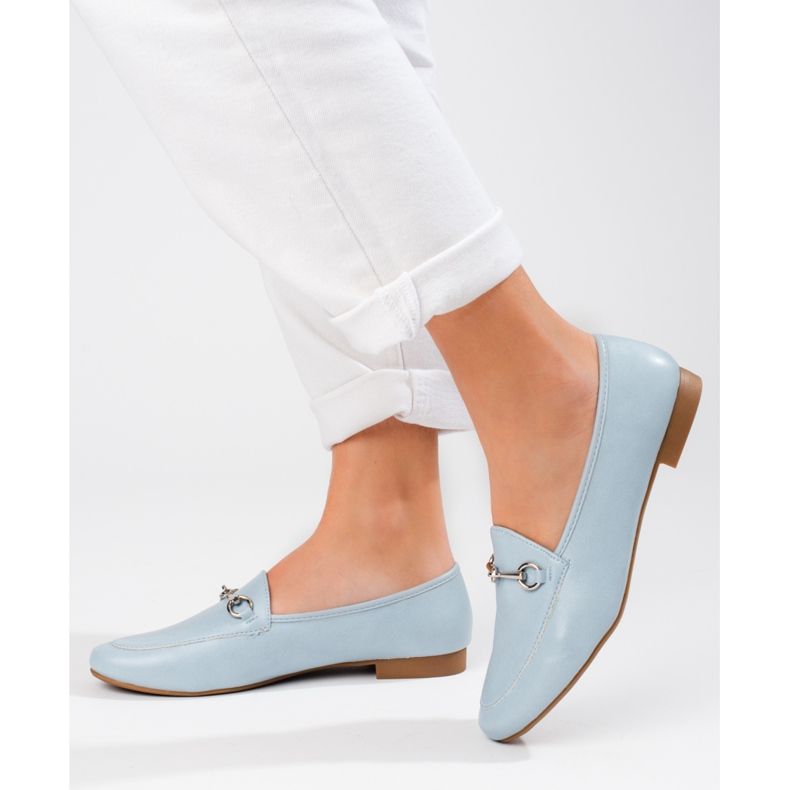 Vinceza Kék női mokaszinok Vincezától 2