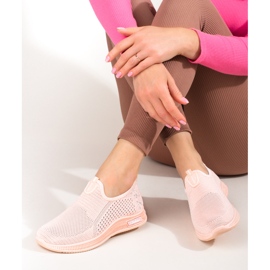 SHELOVET Világos női textil sportcipő rózsaszín T.Sokolski 2