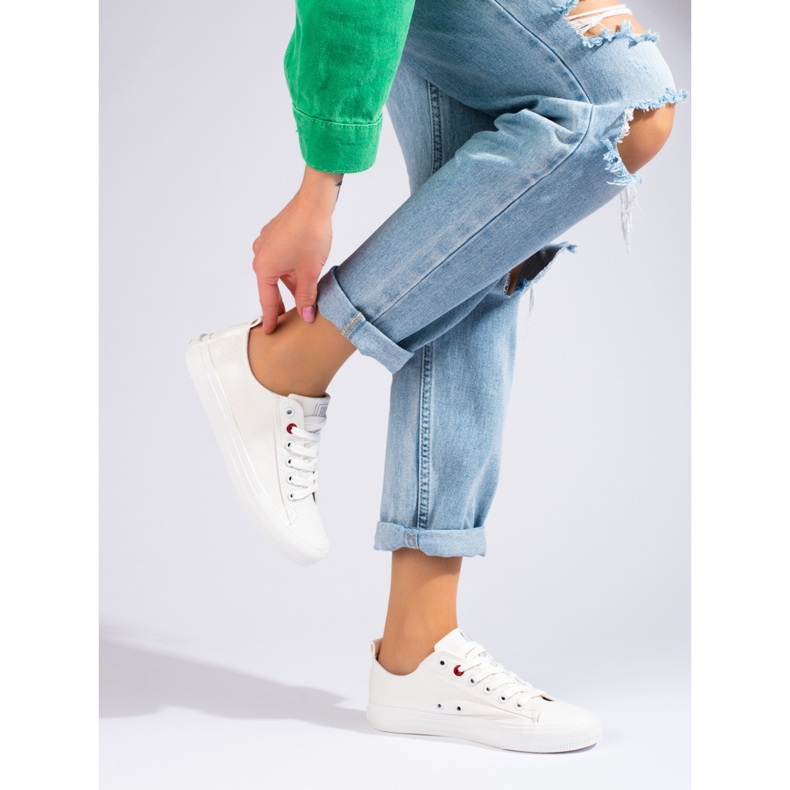 Big Star JJ274001 női fehér tornacipő 1