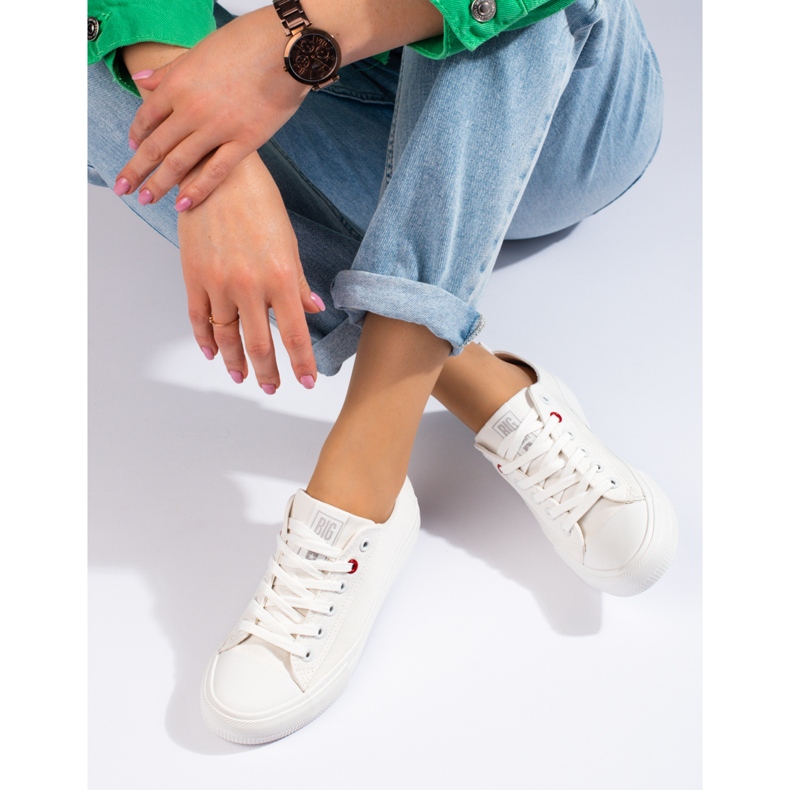 Big Star JJ274001 női fehér tornacipő 2