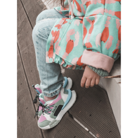 Gyermek sportcipők Memory Foam System Big Star LL374219 rózsaszín-zöld 1