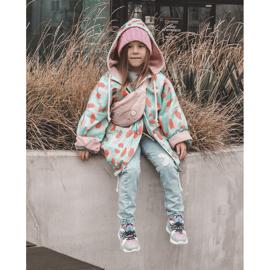 Gyermek sportcipők Memory Foam System Big Star LL374219 rózsaszín-zöld 2 Gyermek sportcipők Memory Foam System Big Star LL374219 rózsaszín-zöld 2