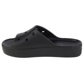 Crocs Classic Platform Slide W 208180-001 fekete 1