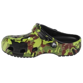 Crocs Classic Spray Camo Clog 208305-001 flip-flop zöld 1