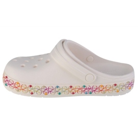 Crocs Crocband Stretch nyaklánc 208269-94S papucs fehér 1