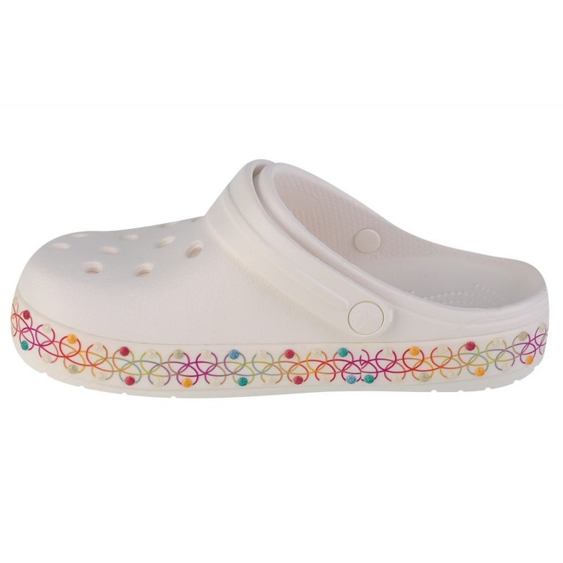Crocs Crocband Stretch nyaklánc 208269-94S papucs fehér 1