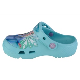 Clumps Crocs Fl Disney Frozen Ii T Clog Jr 206804-4O9 kék 1