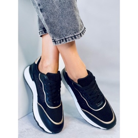 Breland Black női tornacipő fekete 2