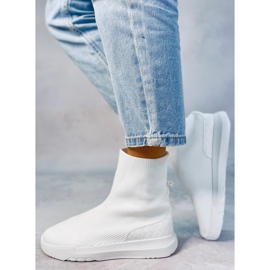 Ervin White zoknis tornacipő fehér 3