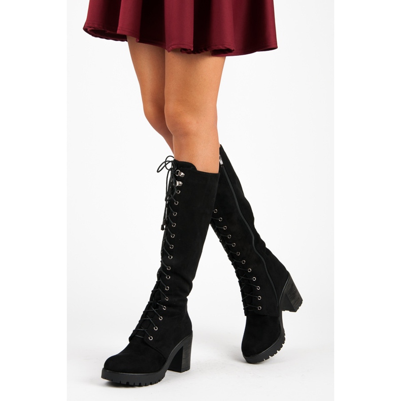 Seastar Fűzős munkáscsizma fekete 2 Seastar Fűzős munkáscsizma fekete 2