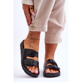 Női Platform Papucs Fekete Vertigo 1