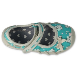 Befado gyerekcipő speedy 109P238 szürke zöld 3