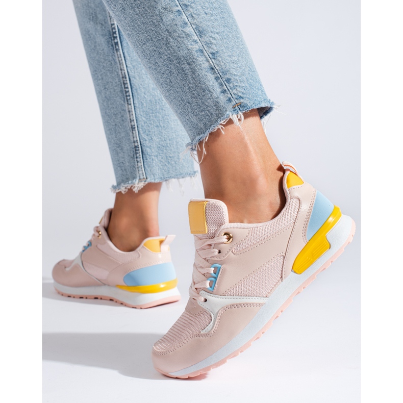 Női sportcipő Shelovet rózsaszín 1