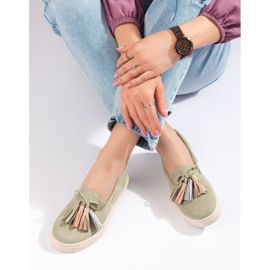 Shelovet zöld velúr rojtos csúszóbetét 1